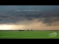 05-06-2024 Geary, Oklahoma - Storm Timelapse, Aerial, and Lightning