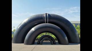 Smart Joint Large Radius HDPE Sweep Bend Workshop Extension