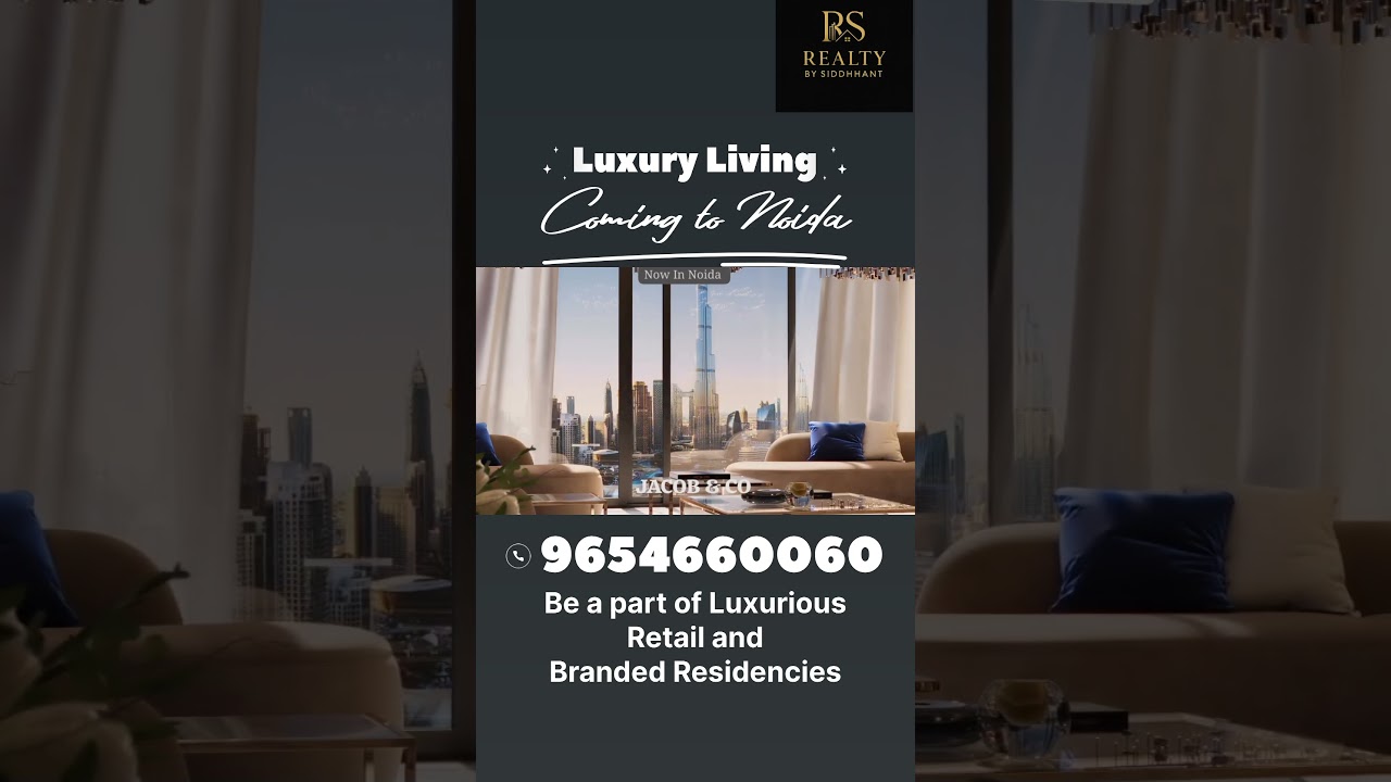 Jacob & Co Noida Launch 2025 | Ultra-Luxury Apartments | Biggest Real Estate Sensation! 