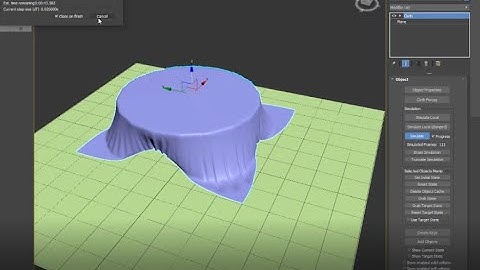 3ds max -cloth basics set up tutorial