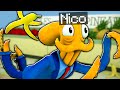 NICO, DIVENTA UN PAPÀ POLPO E FA DANNI...