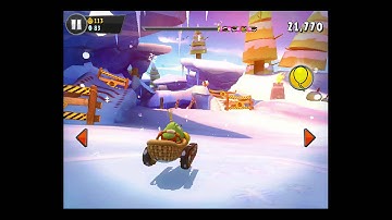 Angry Birds Go! Sub Zero Track 1 - Ice Splat 2 [Gameplay Walkthrough]