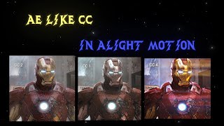 AE like CC in Alight Motion 