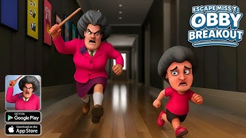 Escape Miss T: Obby Breakout 👣🔥 Gameplay Walkthrough Levels 1–10 (iOS, Android)