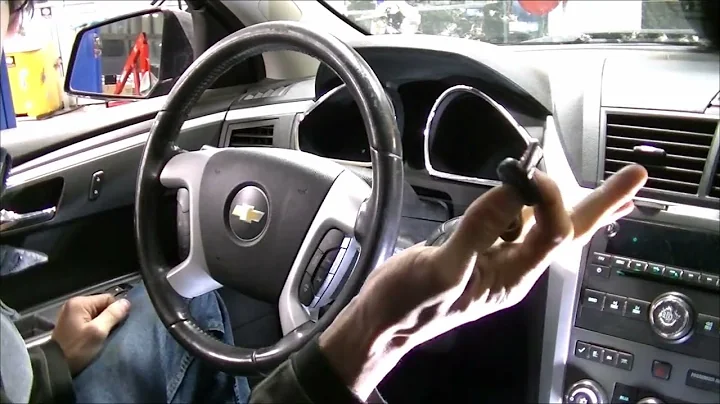 Chevrolet Transponder Key Programming without Special Tools (Not the Fob) (2011 Chevrolet Traverse)