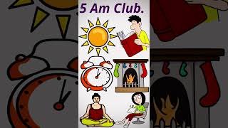 “The 5 AM Club Explained in 20 Seconds ” #selfimprovement #5amclub #motivation