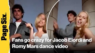 Watch Jacob Elordi Dance With Romy Mars In New Tiktok Video