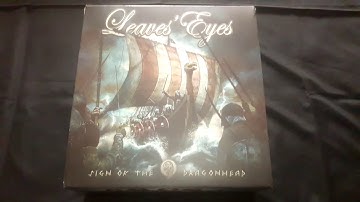 Leaves Eyes - Sign of the Dragonhead (Limited Box set Edition) Unboxing