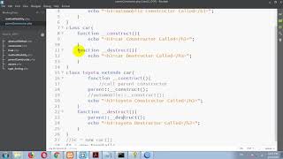 024 OOP method scope constructor child class