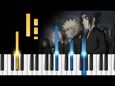 naruto---grief-and-sorrow---easy-piano-tutorial