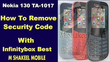 nokia 130 new TA-1017 password remove 100% working !! by m shakeel