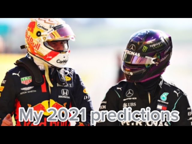 My formula 1 2021 predictions!