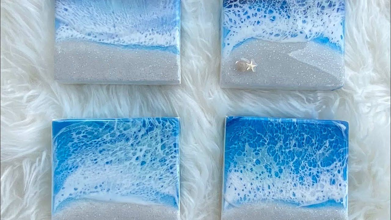How To Make Ocean Waves With Resin How to make easy resin ocean waves with different kinds of pigment