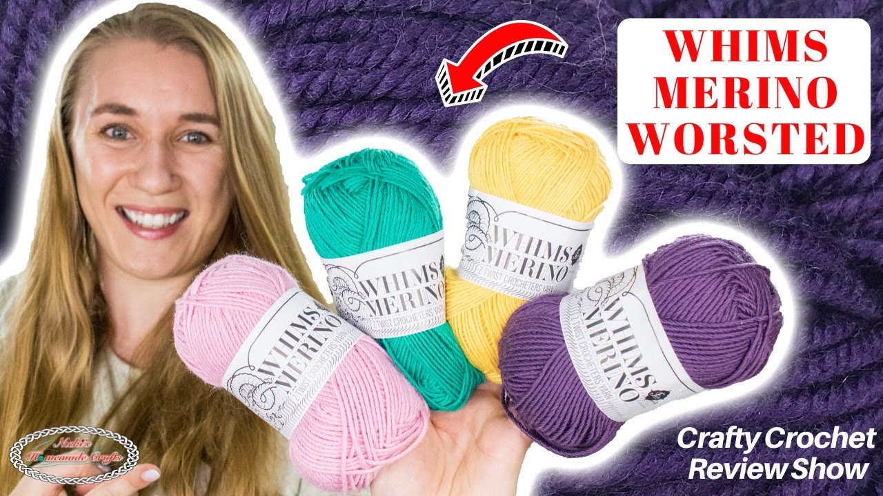 YARN with BEST STITCH DEFINITION Whims Merino by Furls Crochet