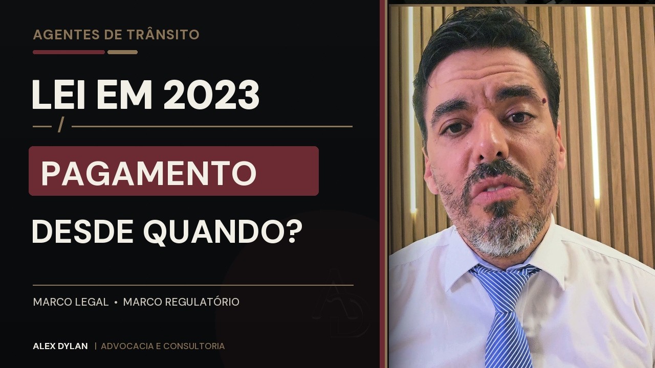 Miniatura do vídeo Adicional de periculosidade do agente de trânsito: desde 2023 ou 2025?