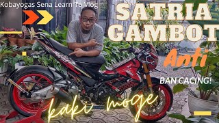 Suzuki Satria Fu150 Gambot Tapak Lebar Anti Ban Cacing Club