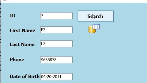 Visual basic .net: retrieve data from SQL server Database file (mdf) and display in textboxes-VB.net