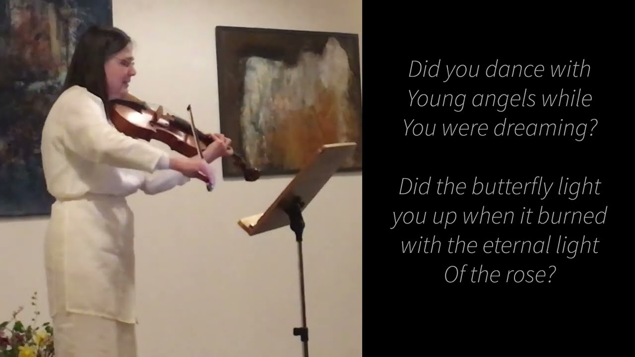 ...if you have wronged your dream. Farangis Nurulla-Khoja's Swan's last dance, viola Cecilia Gelland