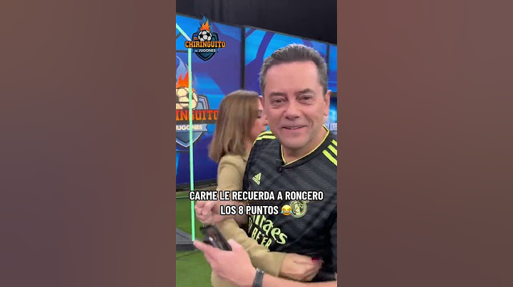 CARME LE RECUERDA A RONCERO LOS 8 PUNTOS