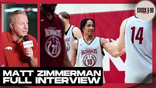 Coach Z's Observations from Arkansas Basketball Practice | Full Interview