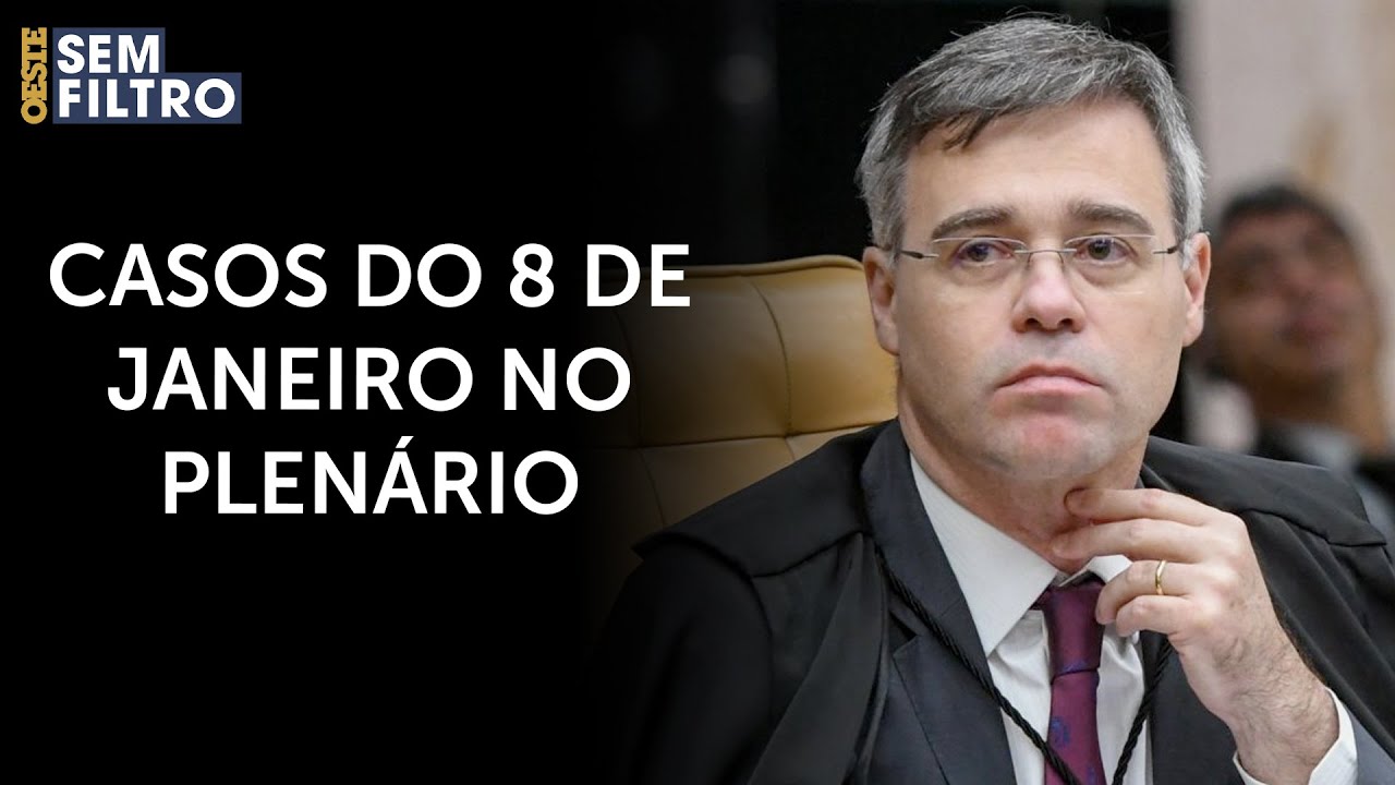 Mendonça leva para plenário julgamento de 2 dos 5 réus pelo 8 de janeiro | #osf