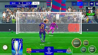 Fc Mobile UCL Final Penalty Shootout Barcelona Vs Newcastle United #fcmobile26