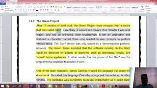 Video1; Introduction CSC202