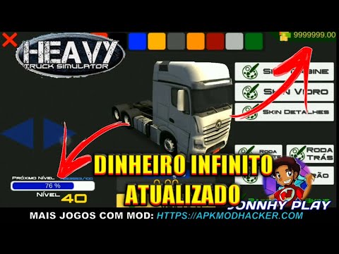 Como baixar Caminhão Simulator 2018 Dinheiro Infinito - Atualizado +  DOWNLOAD APK MOD no Android 