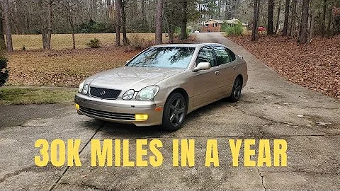 $1500 lexus GS400 30,000 mile in a year.