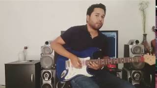 Video thumbnail of "Sin Bandera/kilómetros-Solo guitarra"