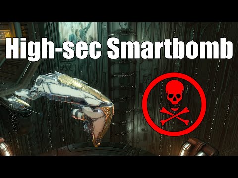 Highsec Smartbomb POD gank - EVE Online