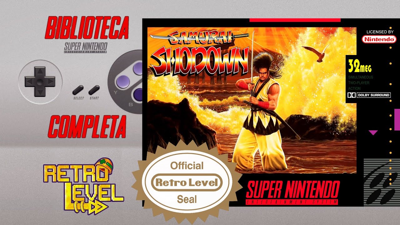 Samurai Shodown - Biblioteca COMPLETA do Super Nintendo #1133
