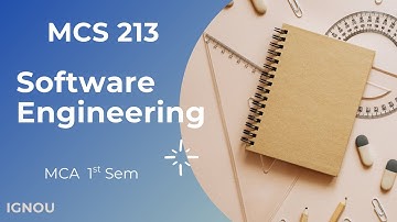IGNOU | MCS-213 Notes | Software Engineering | Notes with Previous Year Questions