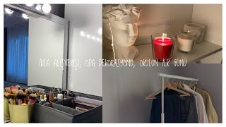 Vlog İkea Alişveri̇şi̇, Oda Dekorasyonu, Okulun İlk Günü