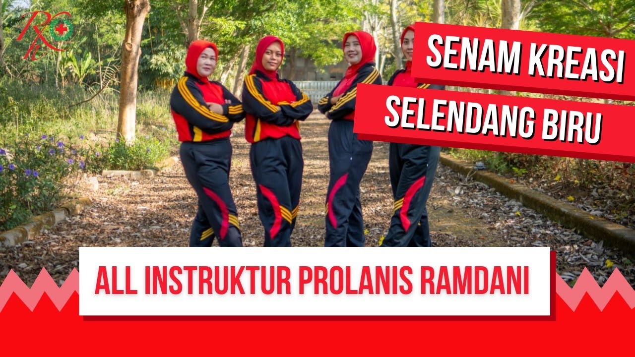 Senam Kreasi Selendang Biru - All Instruktur Prolanis Ramdani - Gebyar Kemerdekaan RI Ke-79