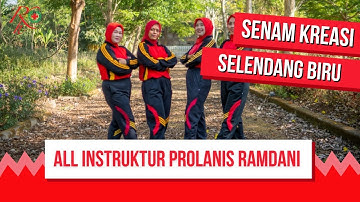 Senam Kreasi Selendang Biru - All Instruktur Prolanis Ramdani - Gebyar Kemerdekaan RI Ke-79