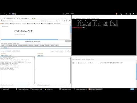 ShellShock - CVE-2014-6271 - burpsuite - Part1