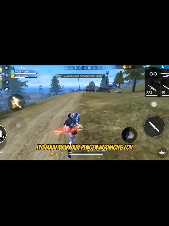 CARRY TUMBEN BAIK TERNYATA ADA MAUNYA MINTA PAP BOBA #shorts #freefire PART 2