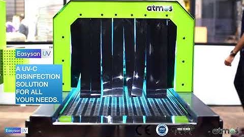 EasySan UV, A disinfection Conveyor System.