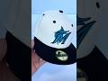 New Era Miami Marlins 59FIFTY fitted hat featuring a white crown and black visor
