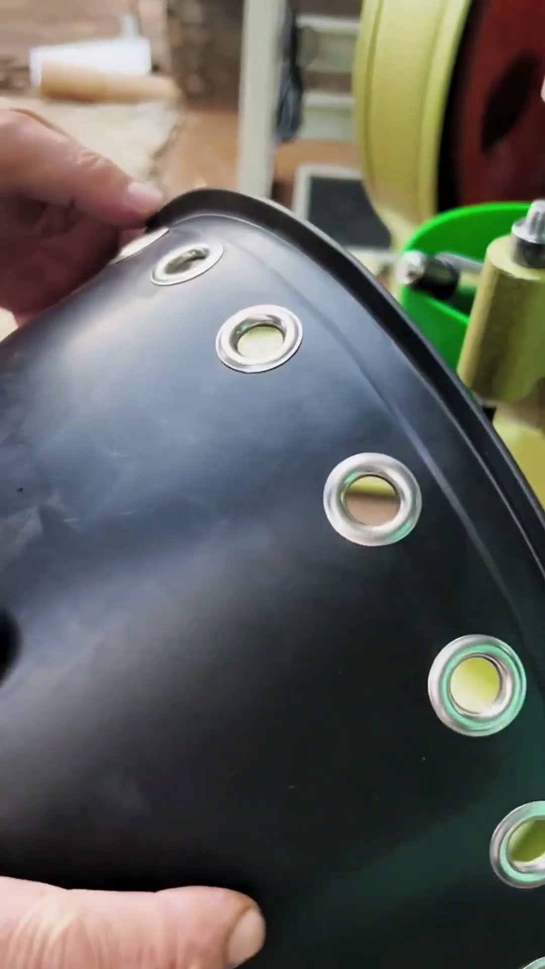 Fastening the rivet buckle process- Good tools and machinery make work easy