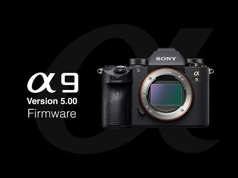 Sony A9 Firmware Update Version 5 New Features