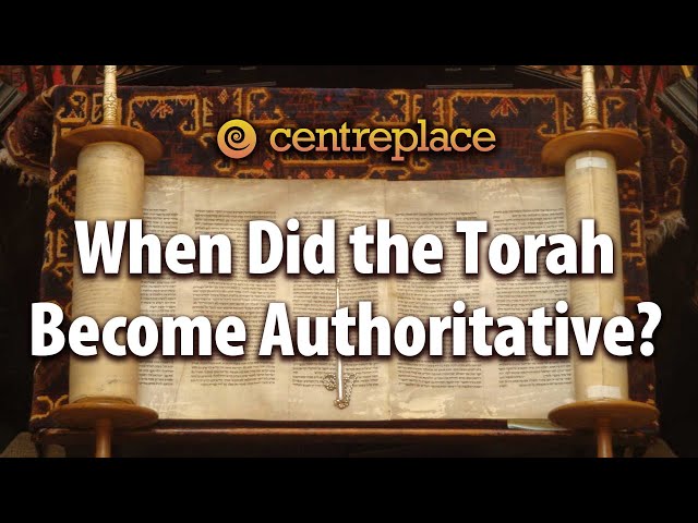 When Did the Torah Become Authoritative? class=