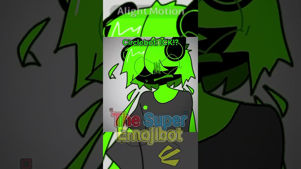 Squarebot: What you doing! Trianglebot: ick! Circlebot: 🤨? Emojibot: (- _ -)💢 Squarebot: oh no(0-0)💧