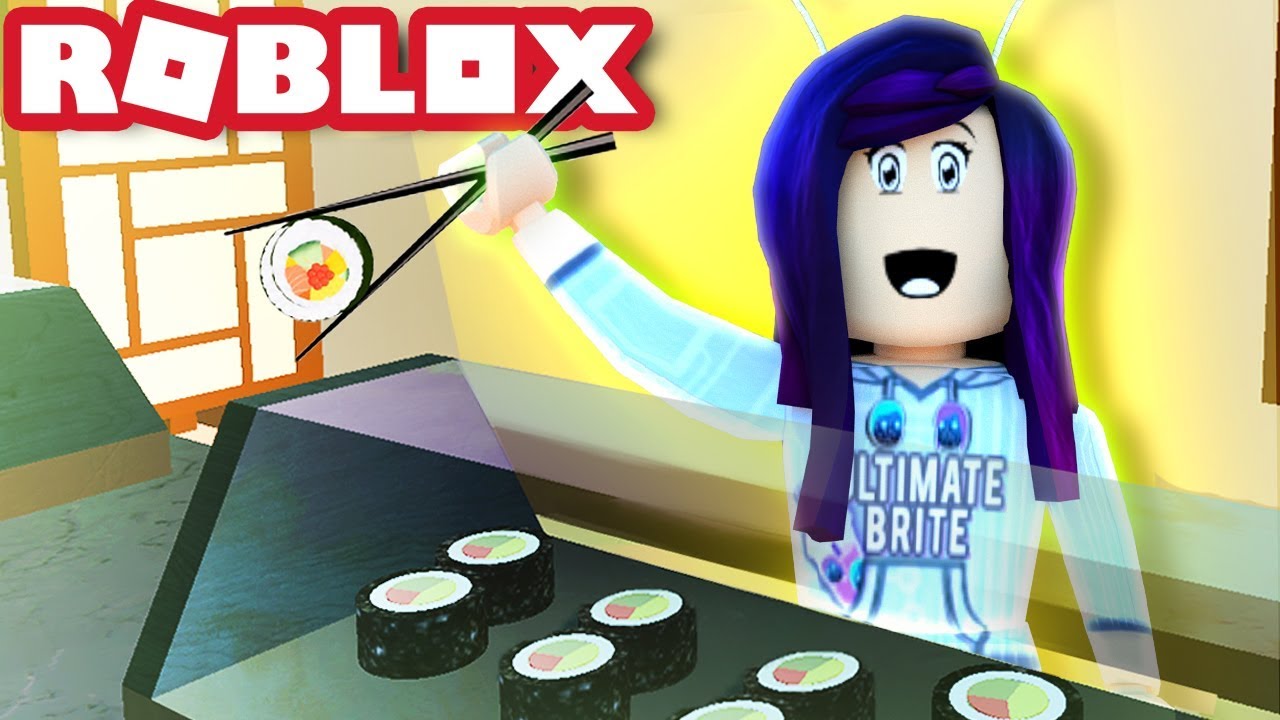 Making My Own Sushi Restaurant In Roblox Youtube - roblox sushi