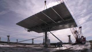 Amonix CPV Solar Installation Timelapse
