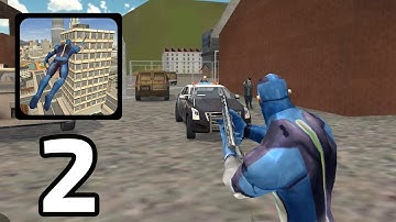 Rope Hero: Vice Town Gameplay Part 2 (Android,IOS)