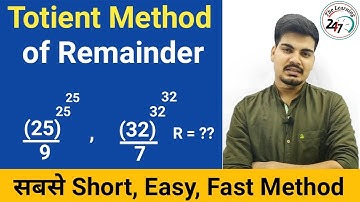 Totient Method of remainder | by Shivendra Mishra | Euler