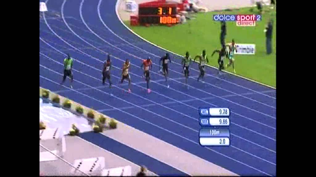 Men's 100m Johan Blake IAAF World Challenge Berlin 2011 9.82