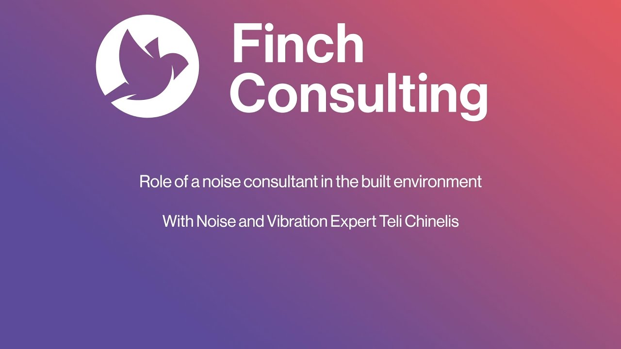 Role of a noise consultant in the built environment YouTube